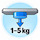1 til 5 kg