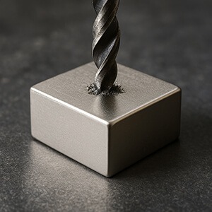 Kan jeg bore eller save i en magnet