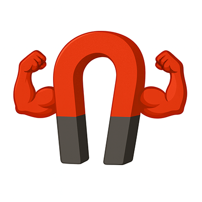 Hvilken magnet er den st&aelig;rkeste?